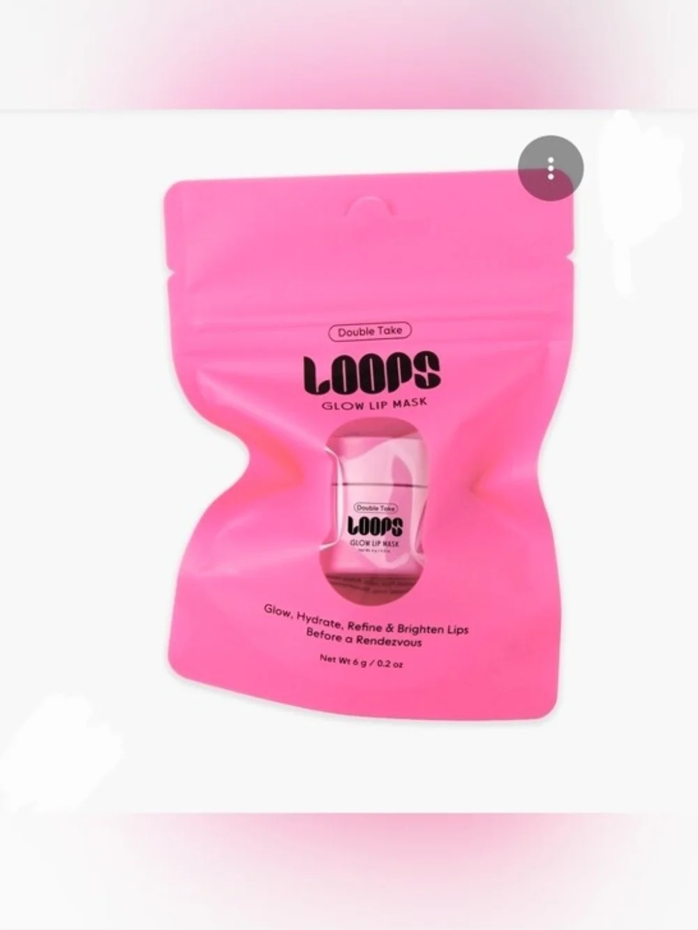 Loops Dew Cloud Ultra Hydrating & Double Take Korean Mini Lip Masks BNIB